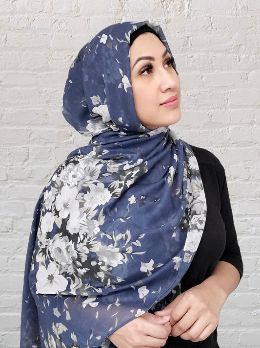 Scarf - Hijab - Hibiscus