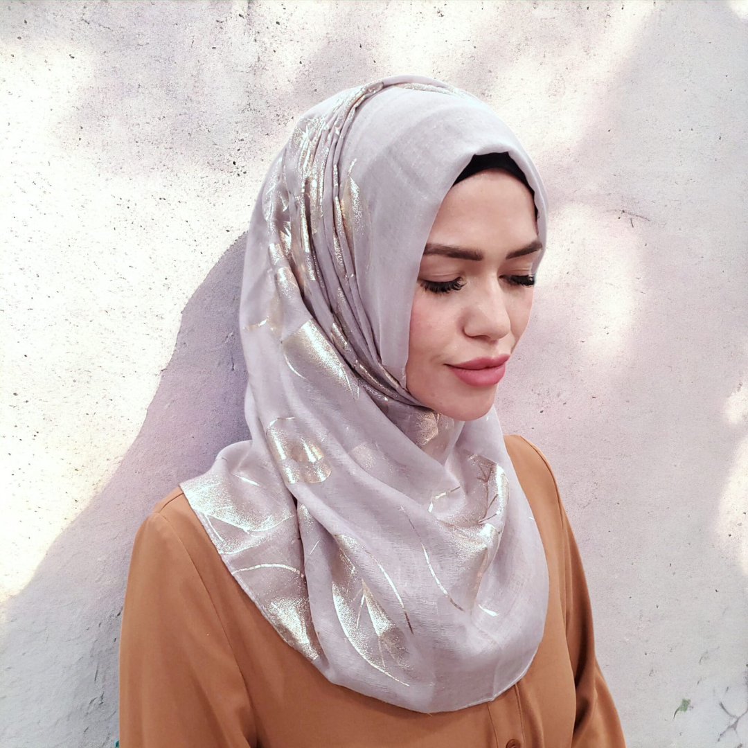 Scarf - Hijab - Leaves