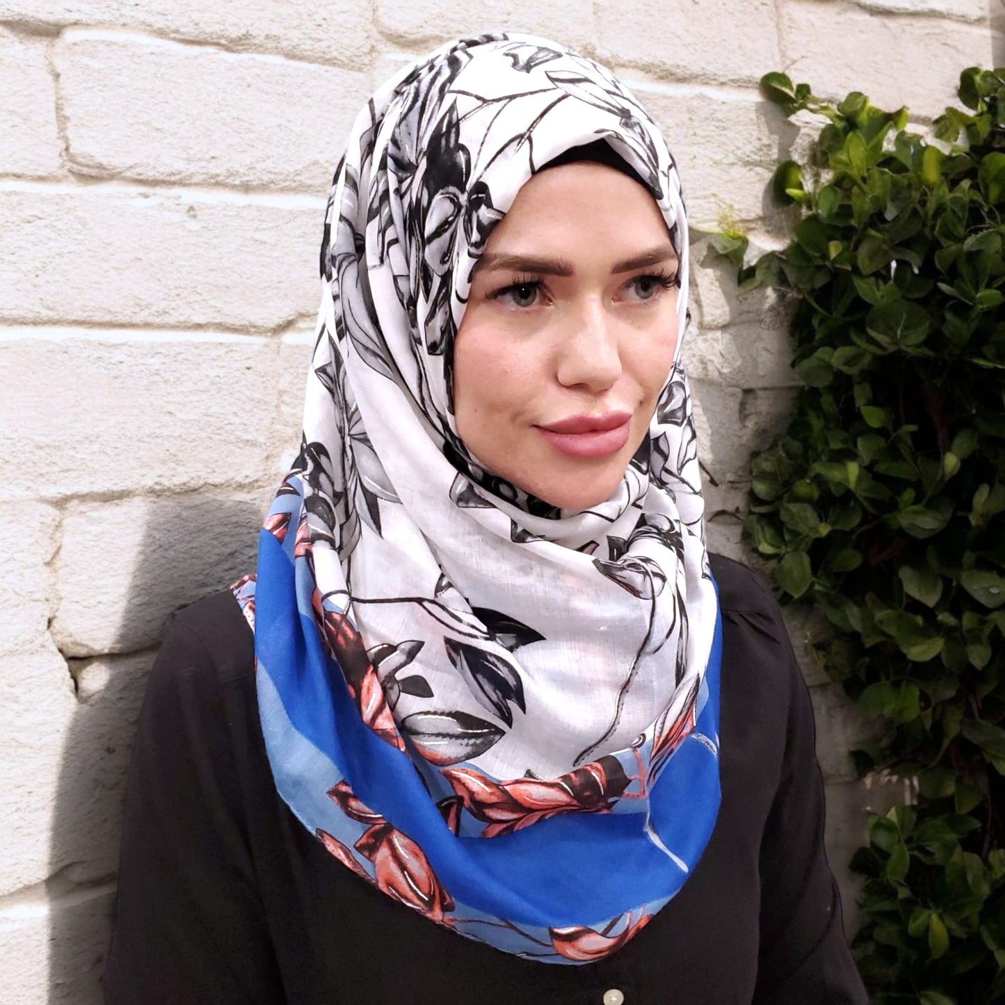 Scarf - Hijab - Garden