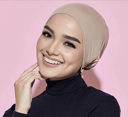 No-Slip Satin Lined Hijab Undercap