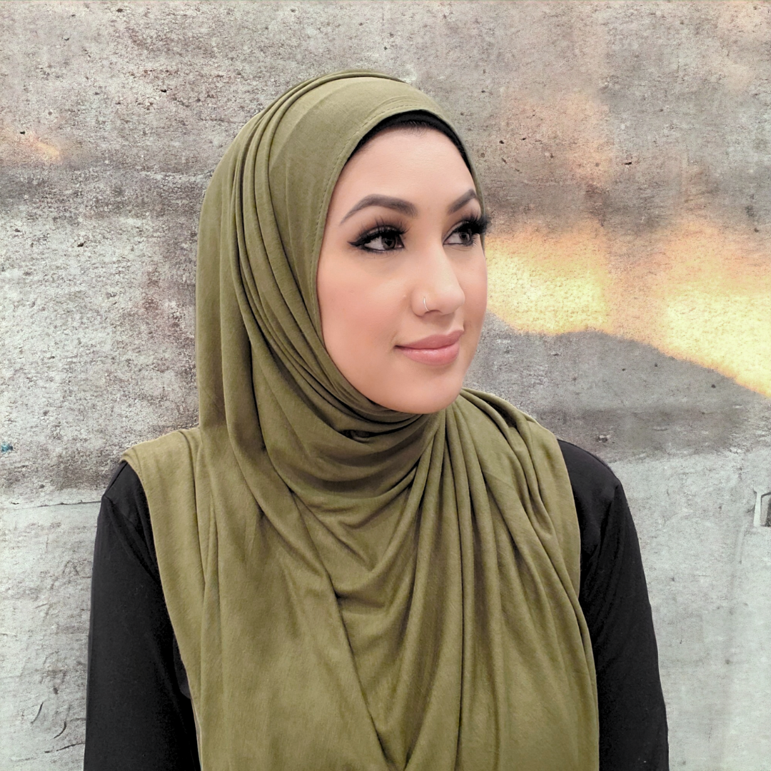 Foulard - Hijab instantané - Jersey Premium