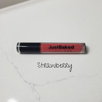 Lipgloss - Strawberry - JustBaked